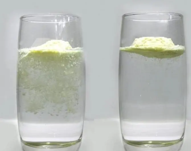How to differentiate real from fake powdered milk accurately