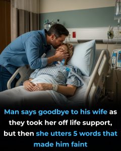 Man Says Goodbye To His Wife As They Took Her Off Life Support, But Then She Utters 5 Words