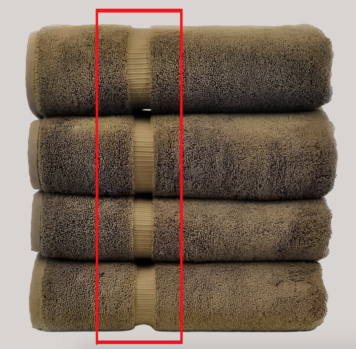 What the lines on bath towels actually mean?