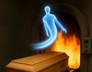 What happens to the soul after cremation?