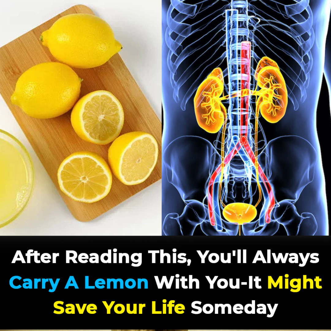 After Reading This, You’ll Always Carry a Lemon with You—It Might Save Your Life Someday