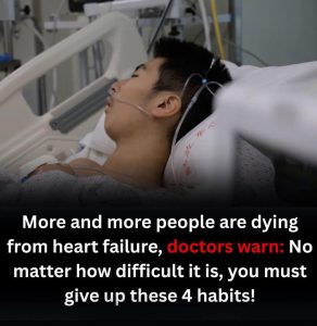 More people are dying from heart failure, doctors warn: give up these 4 habits now