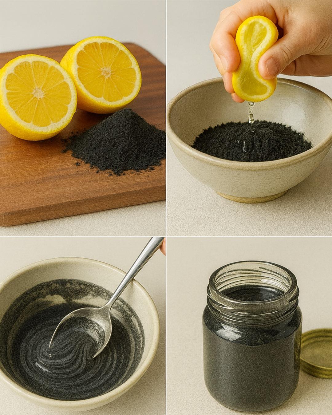 The Magic of Lemon Juice and Activated Charcoal