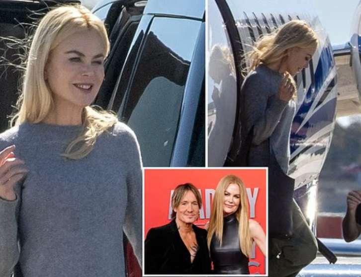 Nicole Kidman was all smiles as she arrived in New Orleans, shortly after captivating fans with a bold ‘re.venge’ appearance following her split from Keith Urban