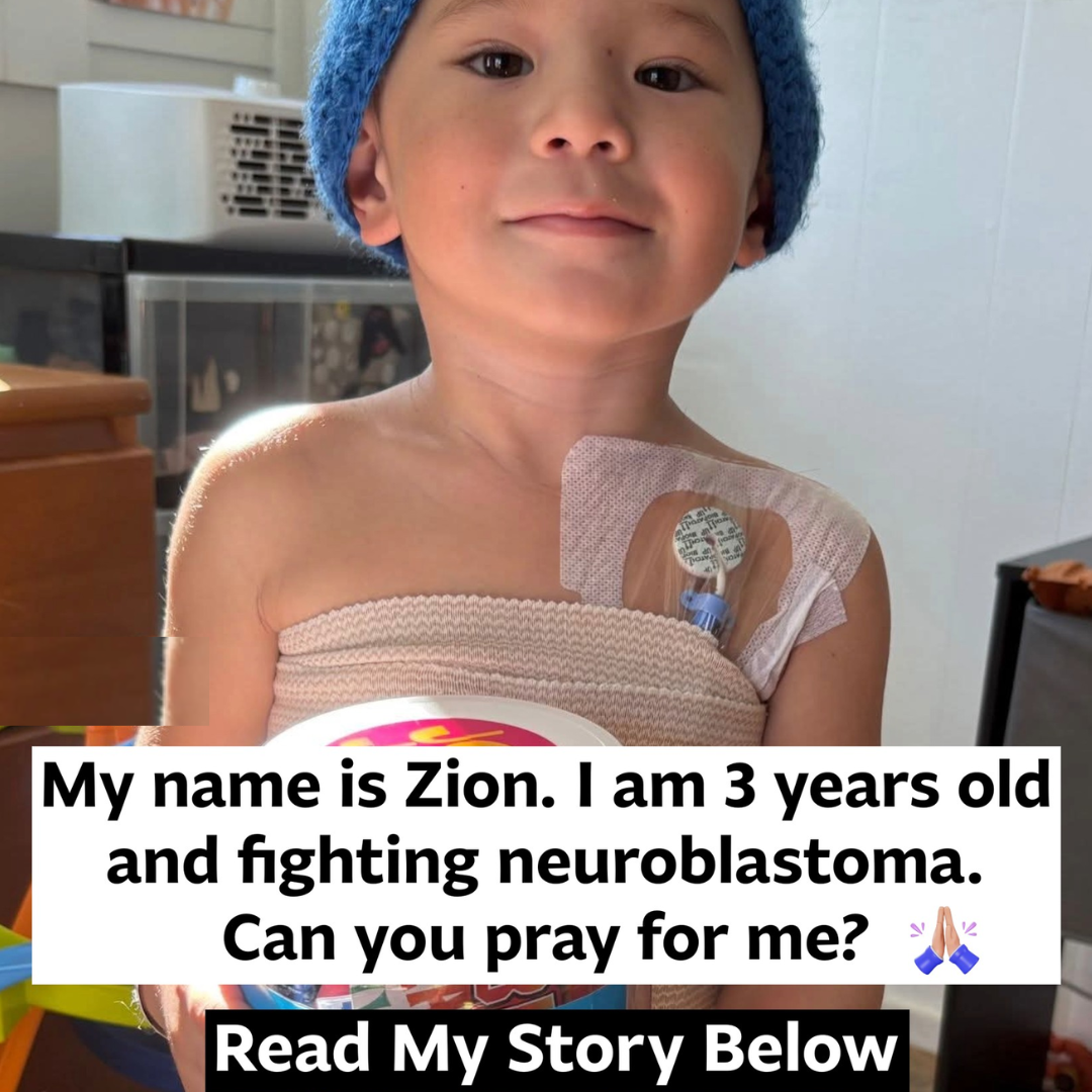 Zion, you are such a brave and strong little warrior