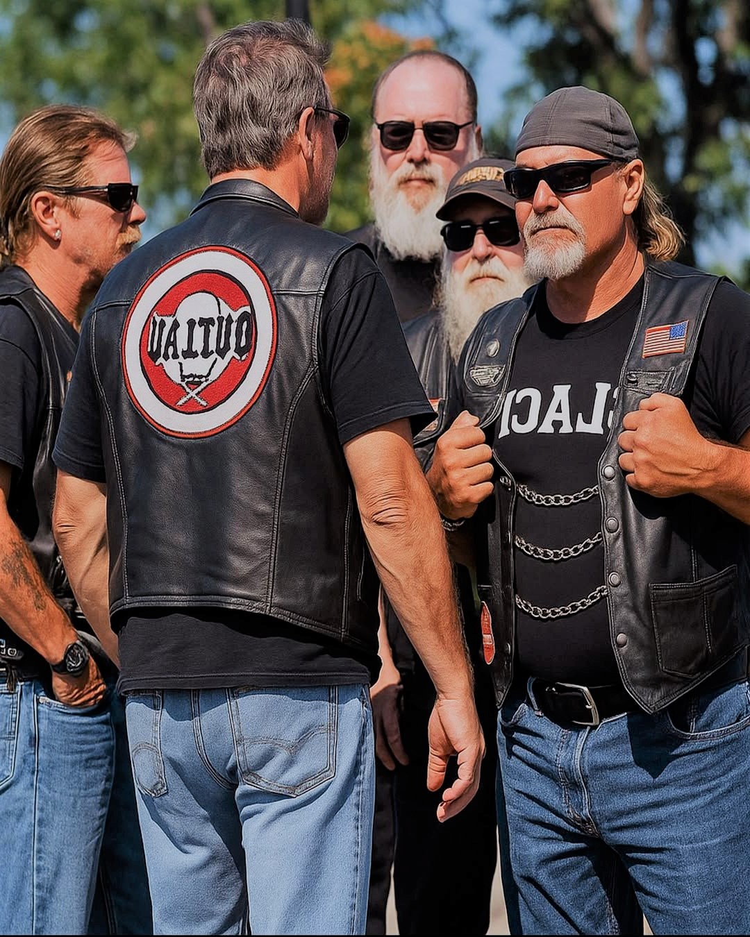 When the Bikers Came to My Husband’s Grave