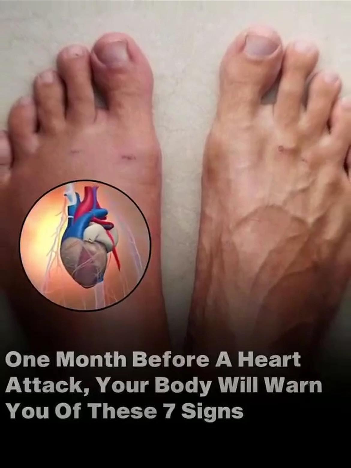 Warning signs of a heart attack