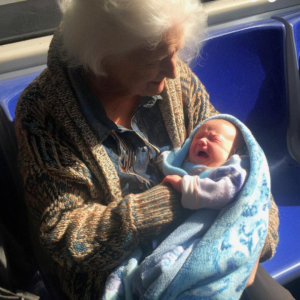 A Man Tried to Kick Me off the Bus Because My Grandson Was Crying – He Had No Idea He’d Regret It Moments Later