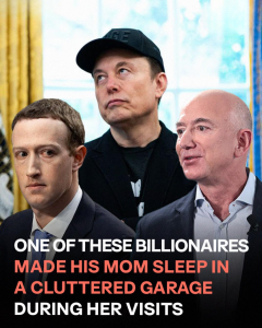 Billionaire’s Mom Sleeps in an Unexpected Place When Visiting Him