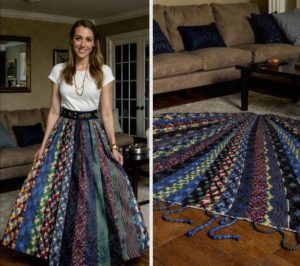 My Stepmom Destroyed the Skirt I Made from My Late Dad’s Ties—Karma Knocked on Our Door That Same Night