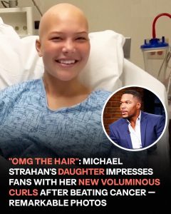 Isabella, Michael Strahan’s daughter, shows off her gorgeous curly hair after beating cancer — photos