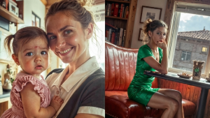 Glamorous Woman Mocked Me for Being a Waitress – Then Her Husband Hit the Table and the Whole Diner Went Silent