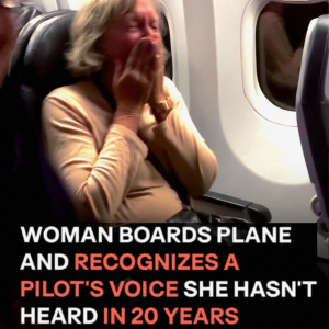 Woman Boards Plane and Recognizes a Pilot’s Voice She Hasn’t Heard in 20 Years
