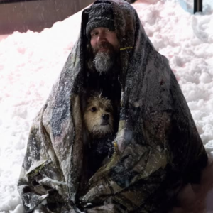 I Bought Shawarma and Coffee for a Homeless Man