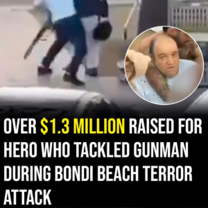 “More Than $1.3 Million Raised for Courageous Individual Who Confronted Bondi Beach Gunman”