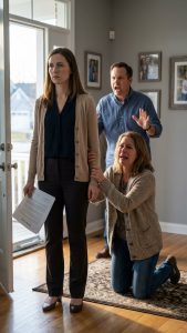 My mother-in-law canceled our lease behind my back and threatened me with divorce. I didn’t argue—I accepted it. The next morning, she was on her knees begging…