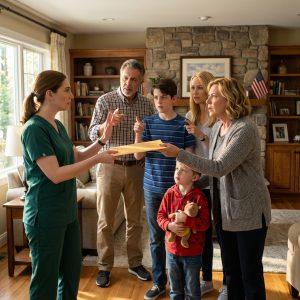 Some goodbyes don’t happen in words.