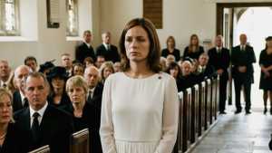 After 32 Years of Marriage, My Husband Died – at His Funeral, His Daughter Arrived in White and Said, ‘My Father Was Not Who He Pretended to Be’