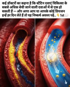 क्या कोलेस्ट्रॉल कम करने वाली स्टेटिन दवाएं वाकई हर किसी के लिए ज़रूरी हैं? जानिए पूरी सच्चाई