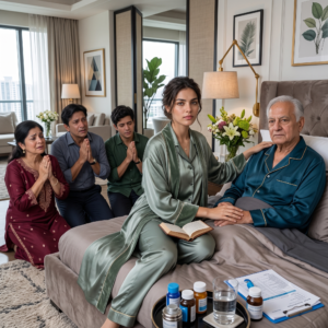 शीर्षक: अस्पताल से झूठी मौत की खबर और १८ करोड़ का काला सच: जब एक बूढ़े बाप ने जीते जी अपने ही बेटों को उनके कर्मों का खौफनाक अंत दिखाया!