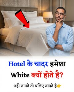 होटल के चादर हमेशा सफेद क्यों होते हैं? जानिए इसके पीछे की असली वजह