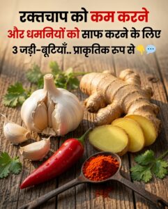 हृदय को स्वस्थ रखने और रक्तचाप को नियंत्रित करने वाले 3 प्राकृतिक उपाय