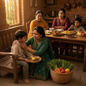 “पति के पीछे सास और ननद ने मेरे 7 साल के मासूम बेटे को दिया सूखी रोटी का टुकड़ा, टेबल पर छूटे फोन की रिकॉर्डिंग ने खोल दिए उनके खौफनाक राज”
