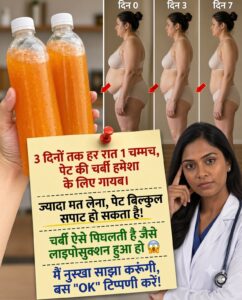क्या वाकई 3 दिनों में पेट की चर्बी पिघल सकती है? जानिए वायरल नुस्खे का असली सच और सुरक्षित उपाय